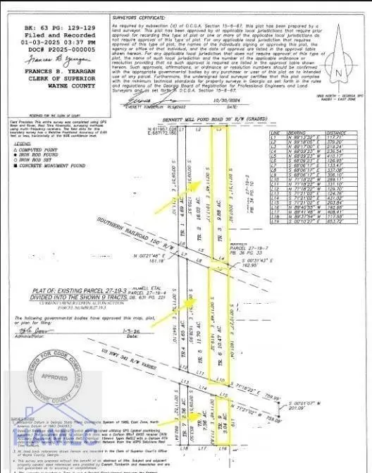 Tract 6 Bennett Mill Pond Road, Jesup, GA 31545 - #1