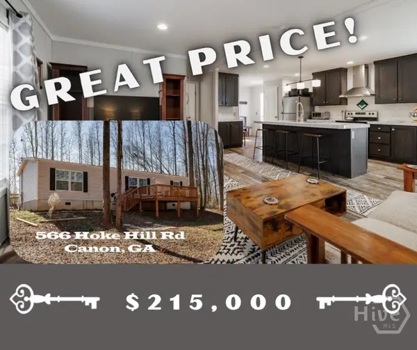 566 Hoke Hill Road, Canon, GA 30643
