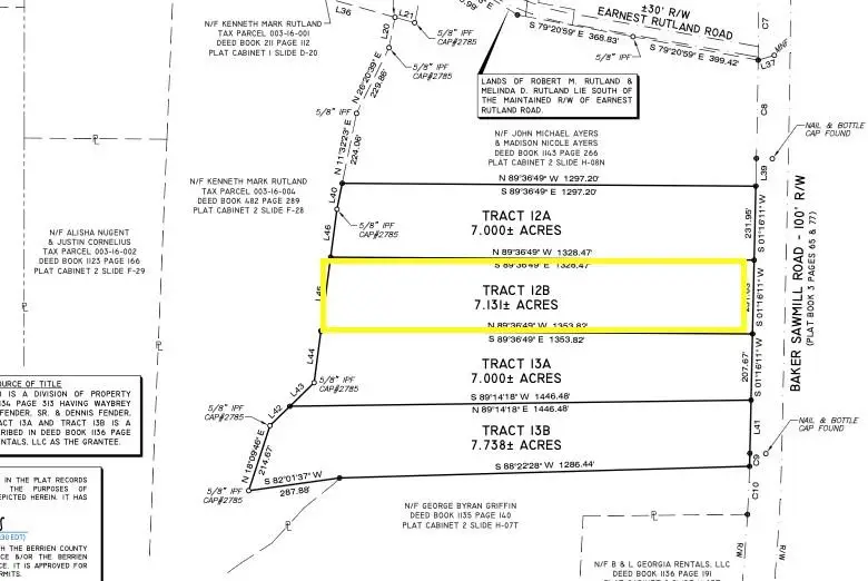 1629 Baker Sawmill Road, Lenox, GA 31637 - Image #1