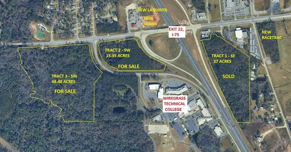 Tract 3 SW I-75 Exit 22 / Sw Shiloh Rd & Val Tech Rd, Valdosta, GA 31602