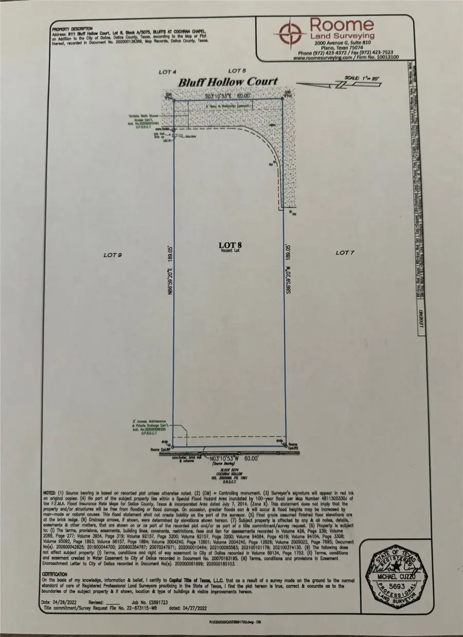 9111 Bluff Hollow Court, Dallas, TX 75220 - Image #2
