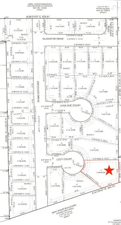 Lot 16 Block D Lizzy Court, Italy, TX 76651 - Image #1