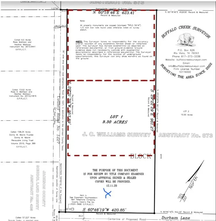 1224 Durham #Lot 1, Cleburne, TX 76033 - #2