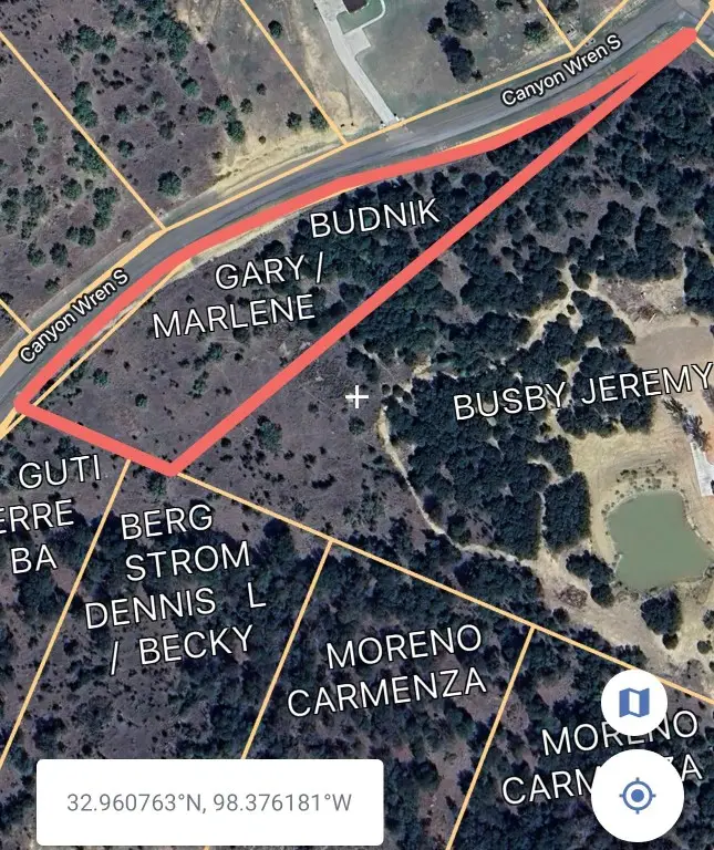 Lot 35 Canyon Wren Loop, Graford, TX 76449 - Image #2