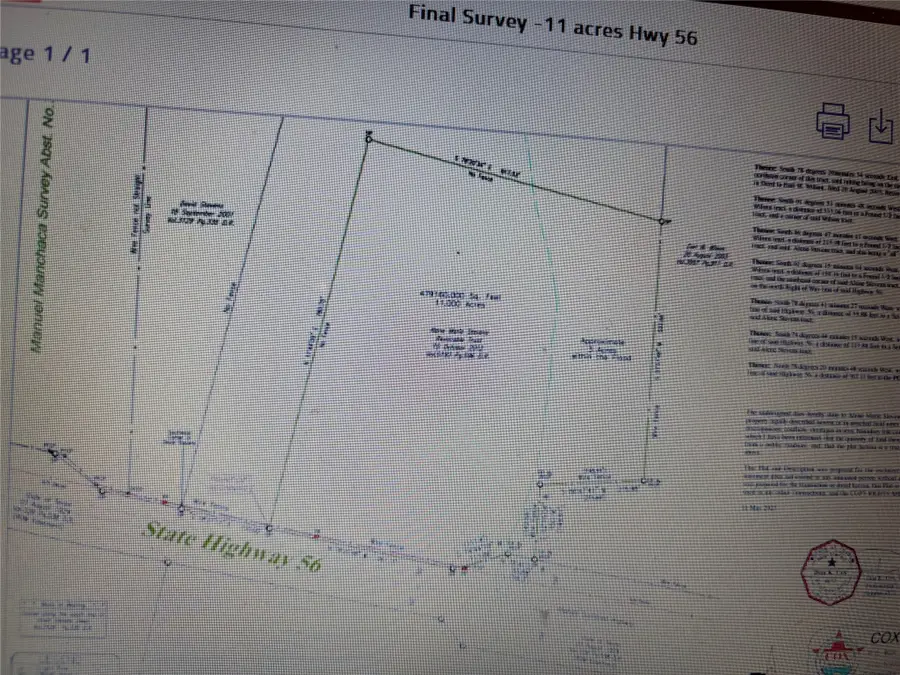 11 Acres State Hwy 56, Whitesboro, TX 76273 - Image #2