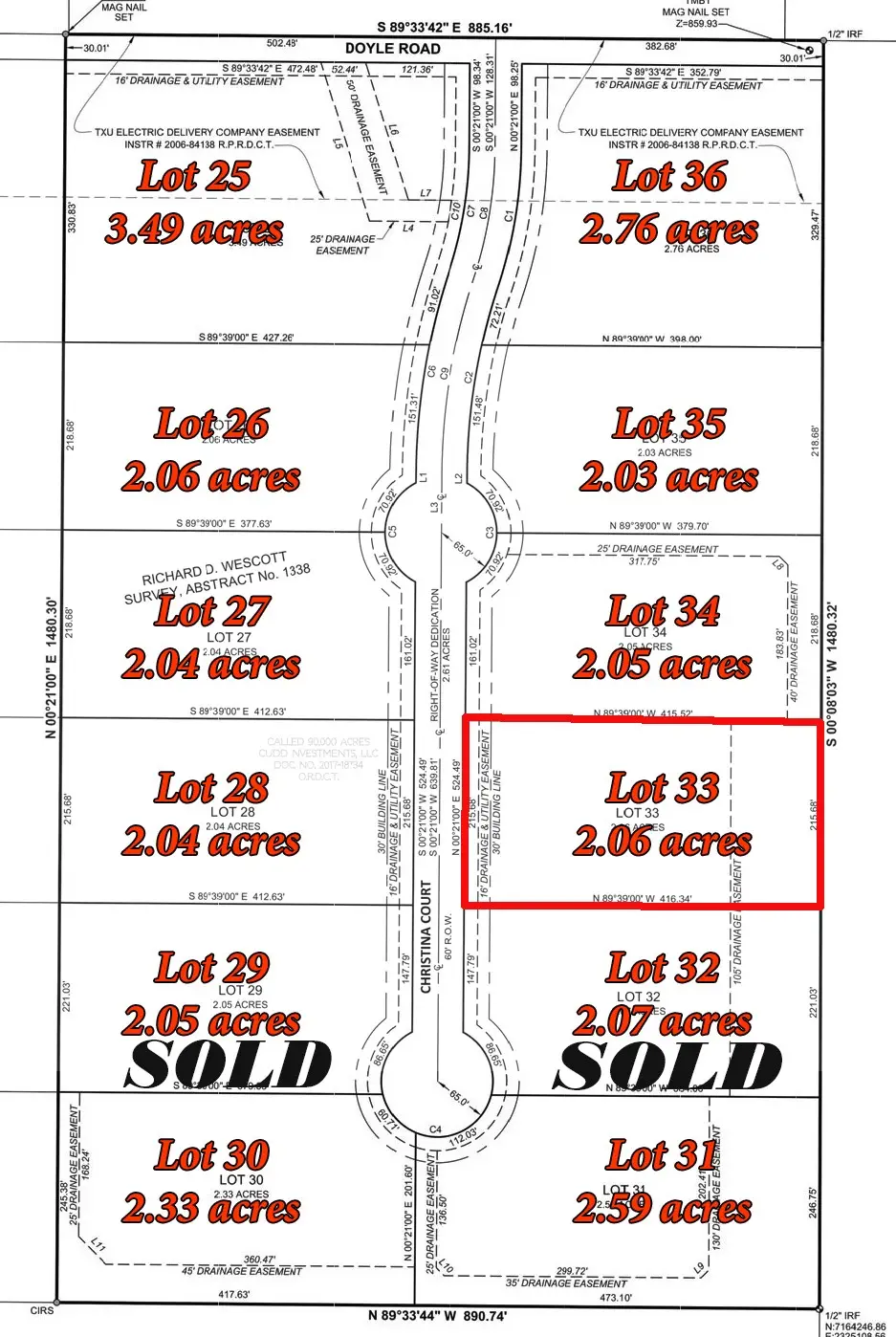 7273 Christina Court, Krum, TX 76249 - Image #1