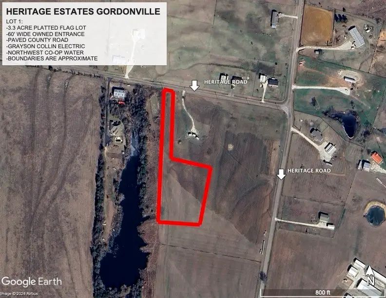 LOT 1.1 Heritage, Gordonville, TX 76245 - Image #1
