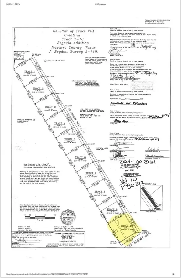 Tract 10 Fm 635, Kerens, TX 75144