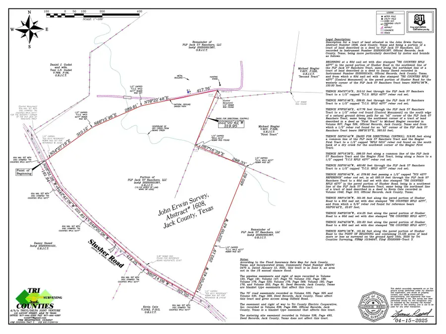TBD 15.125 Acres Slusher Road, Jacksboro, TX 76458 - Image #2