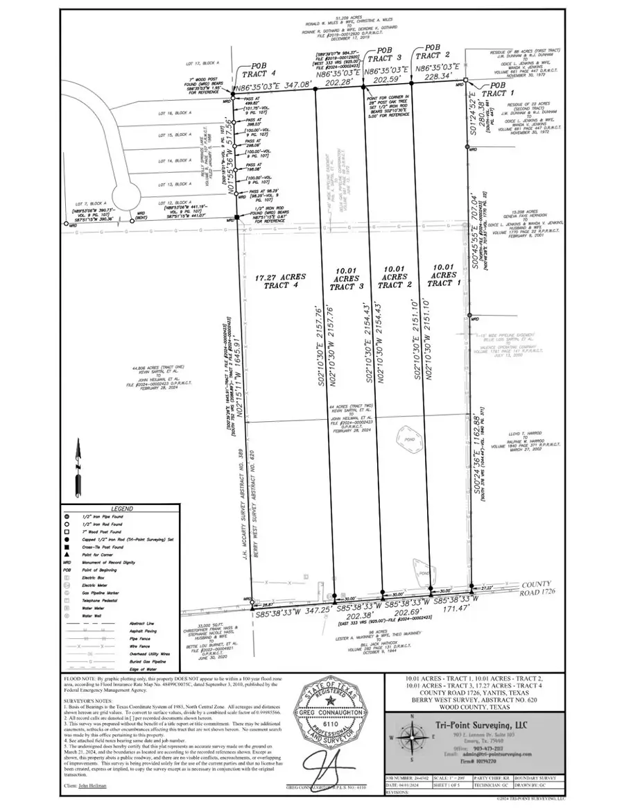 Tract 2 County Road 1726, Yantis, TX 75497 - Image #2