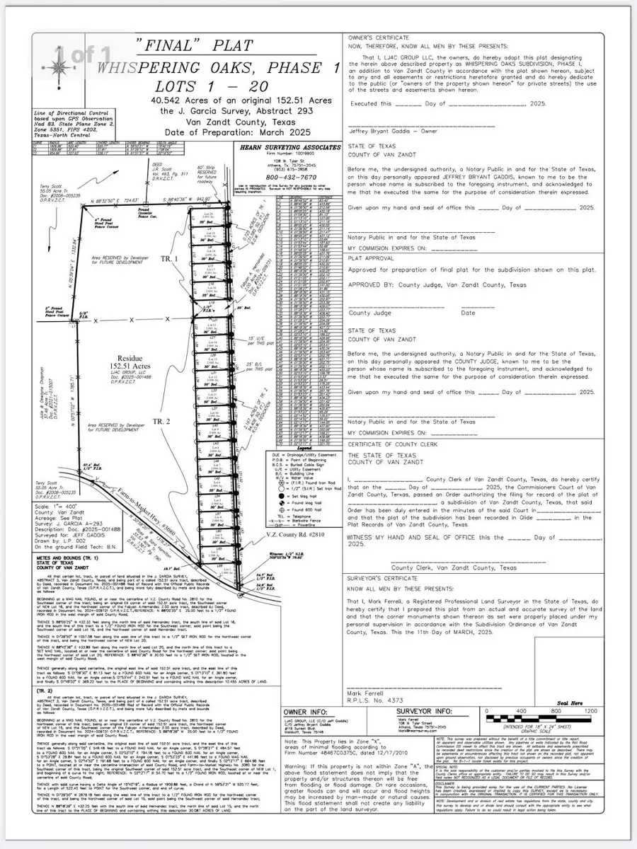 TBD Lot 1 Vz County Road 2810, Mabank, TX 75147 - Image #2
