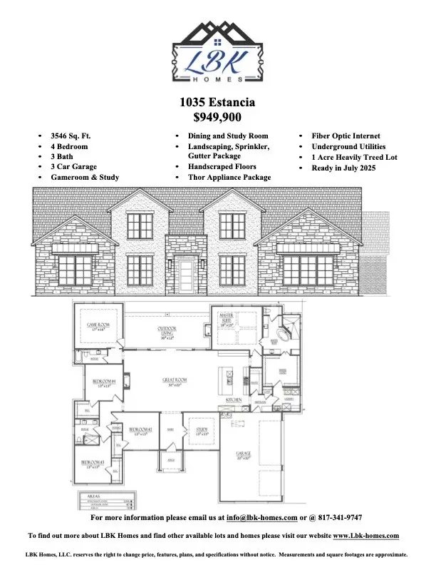 1035 Estancia Boulevard, Weatherford, TX 76088 - Image #3