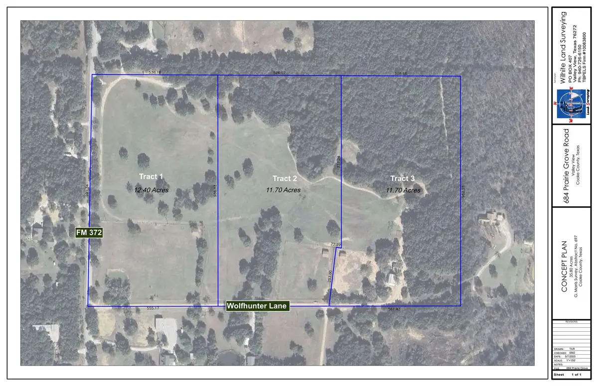 Tract 2 Wolfhunter Lane, Valley View, TX 76272 - Image #1
