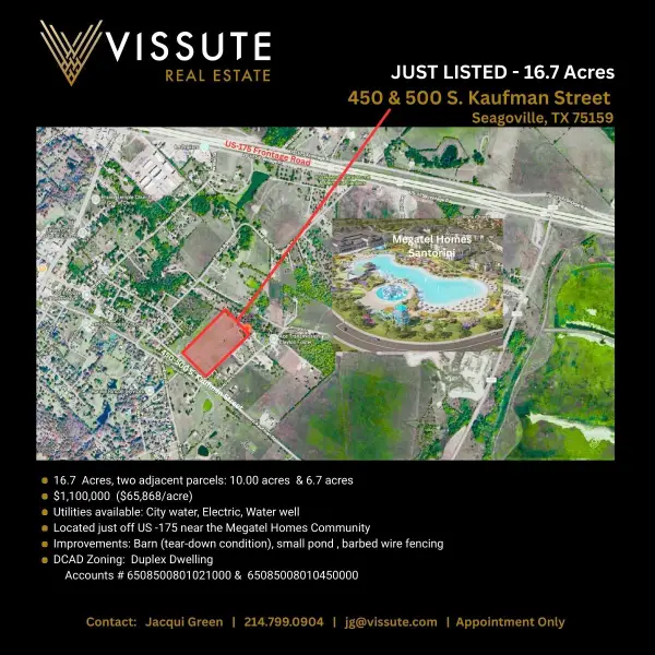 450 & 500 S Kaufman Street, Seagoville, TX 75159