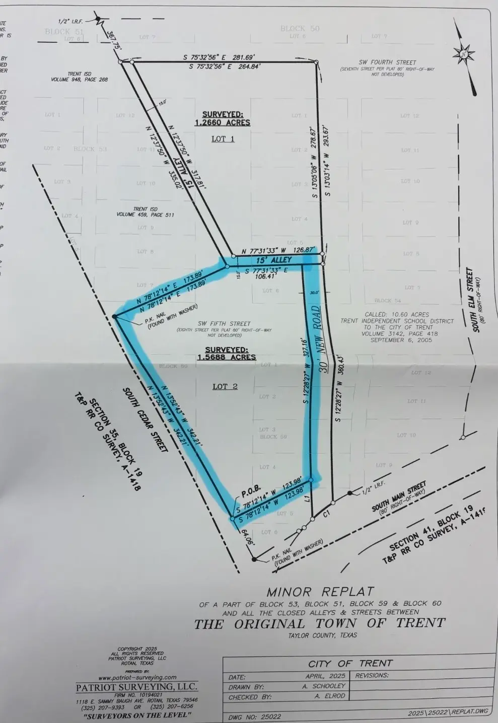 TBD Lot 2 S Cedar, Trent, TX 79561 - Image #1