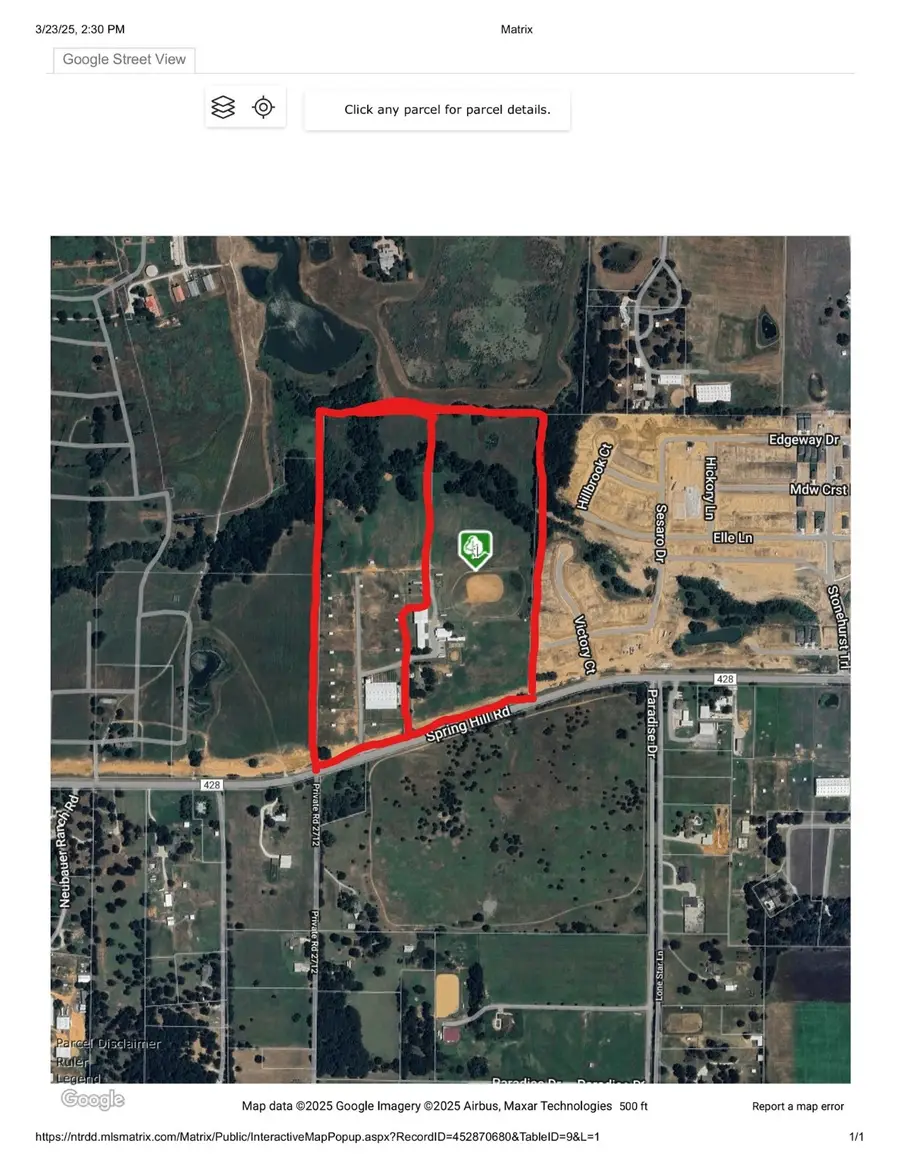 1019 & 1000 Springhill Road, Aubrey, TX 76227 - Image #2