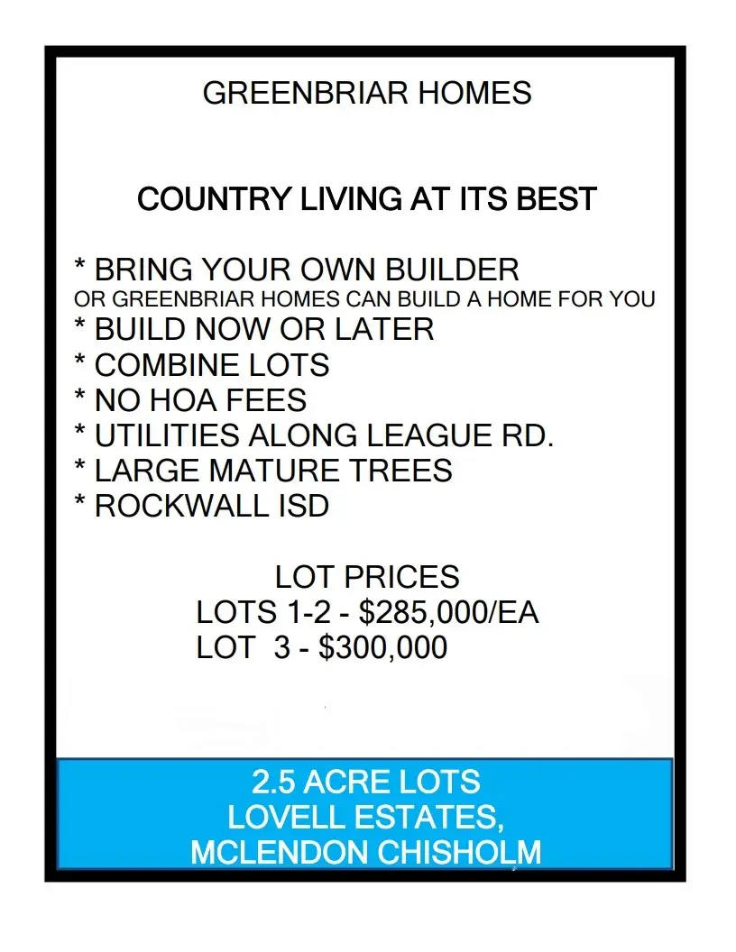 201 League Road, McLendon Chisholm, TX 75032 - Image #3