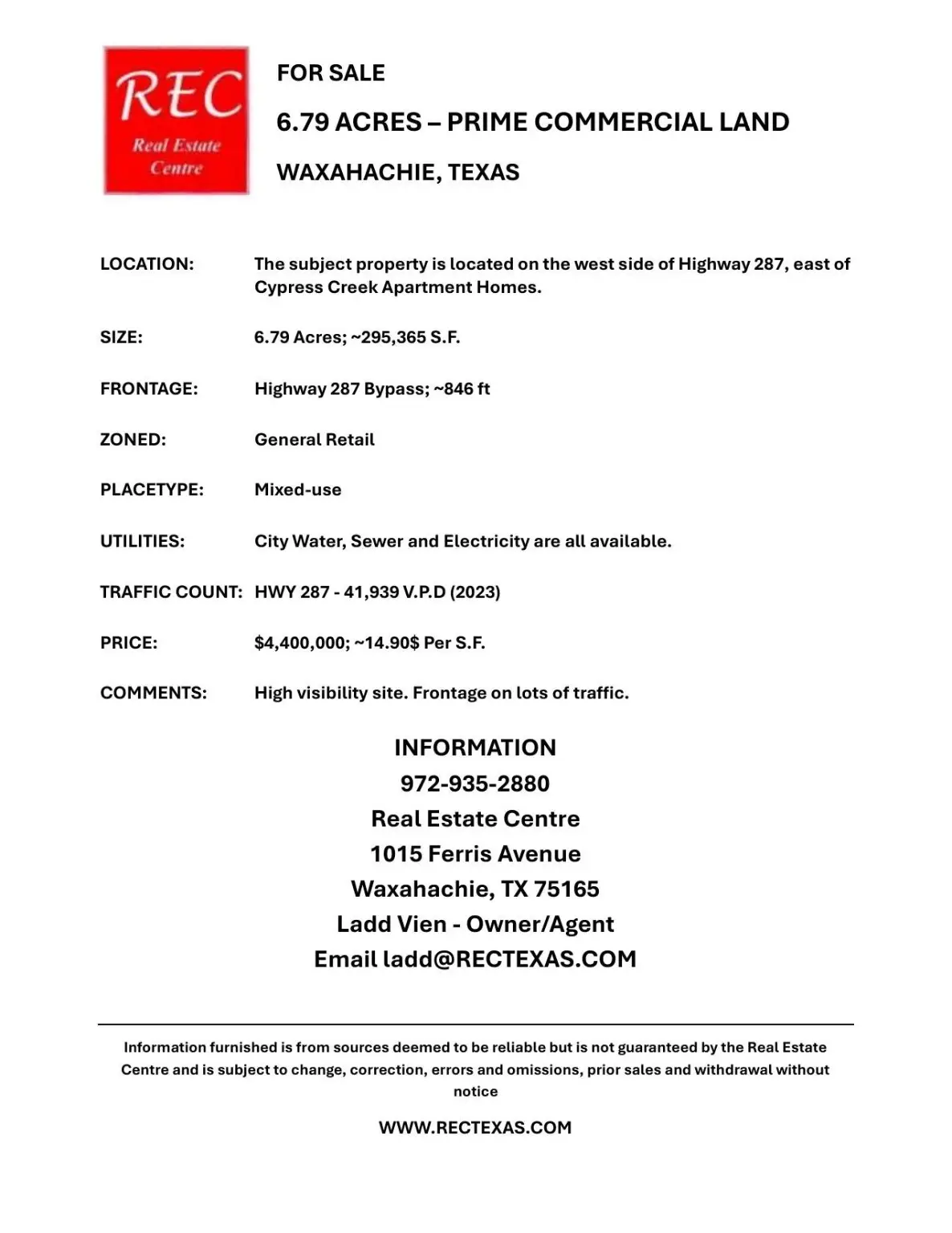 549 Cypress Creek Boulevard, Waxahachie, TX 75165 - Image #1