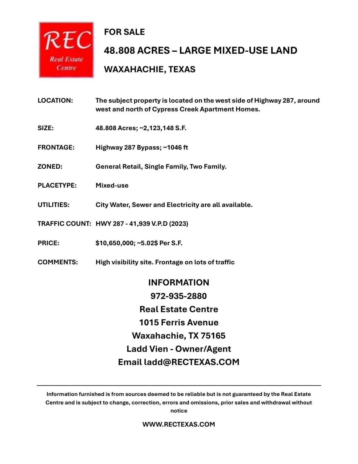 549 River Oaks Boulevard, Waxahachie, TX 75165 - Image #1