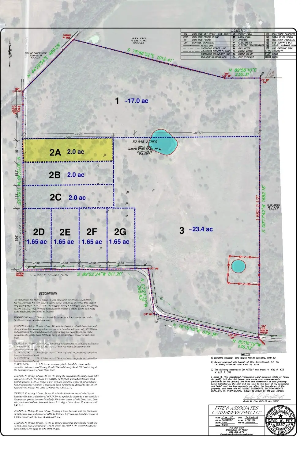 TBD Cr1104 #Parcel 2A, Celeste, TX 75423 - Image #1
