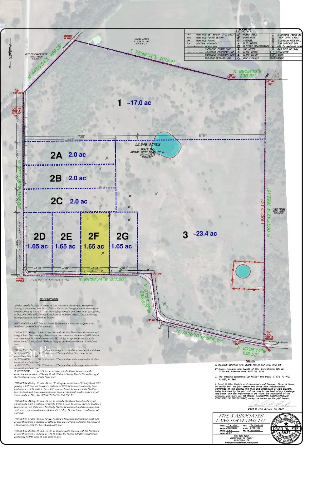 TBD Cr1104 #Parcel 2F, Celeste, TX 75423 - Image #1