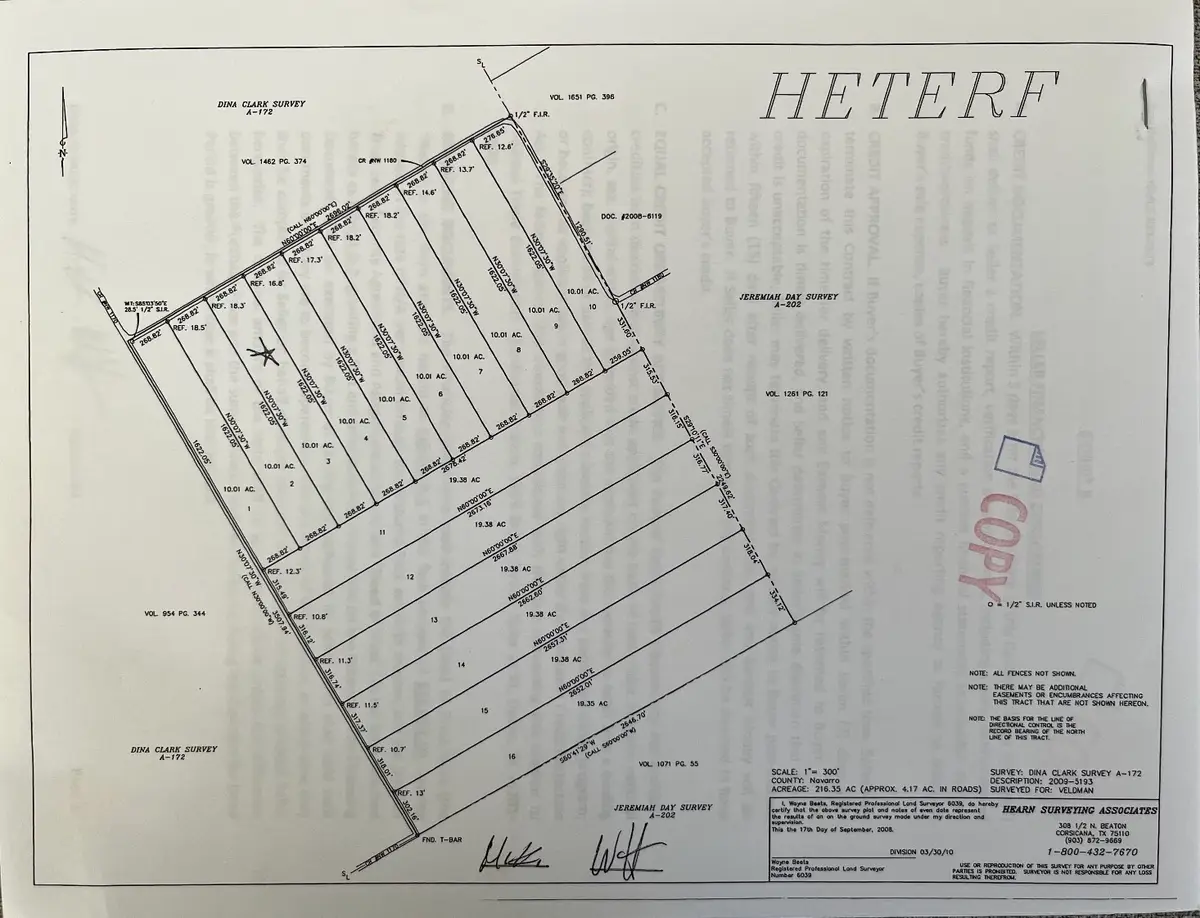 ABS A10172 D CLARK ABST Tract 7-3 10.01 Acres, Corsicana, TX 75110 - Image #1