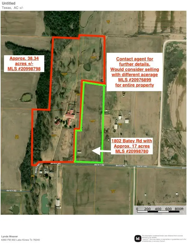 TBD (1717) Batey Road, Collinsville, TX 76233 - Image #1