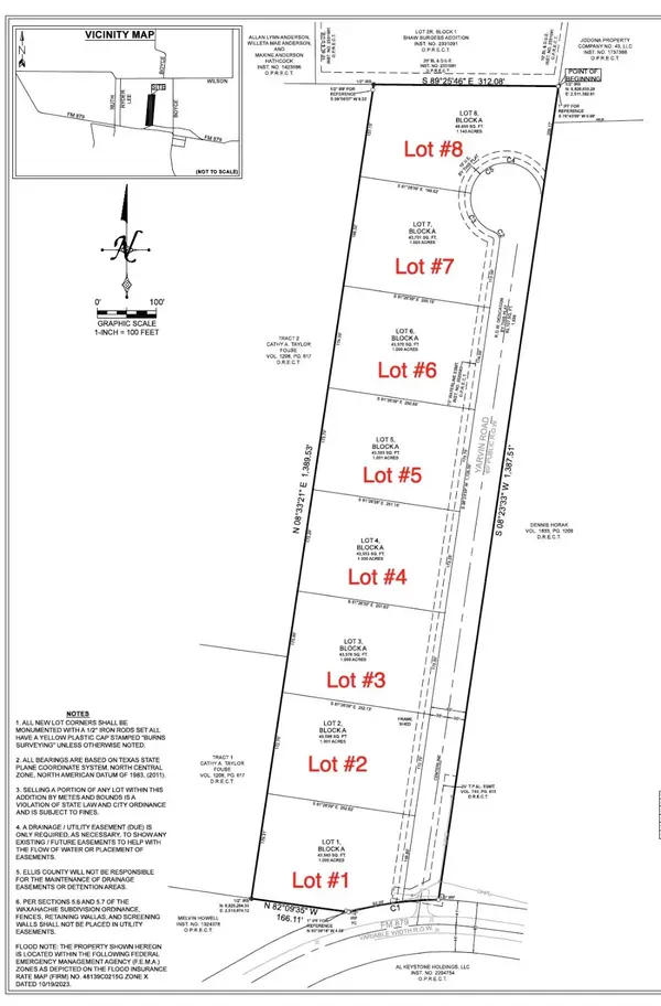 TBD - Lot #3 Constantine Court, Waxahachie, TX 75165