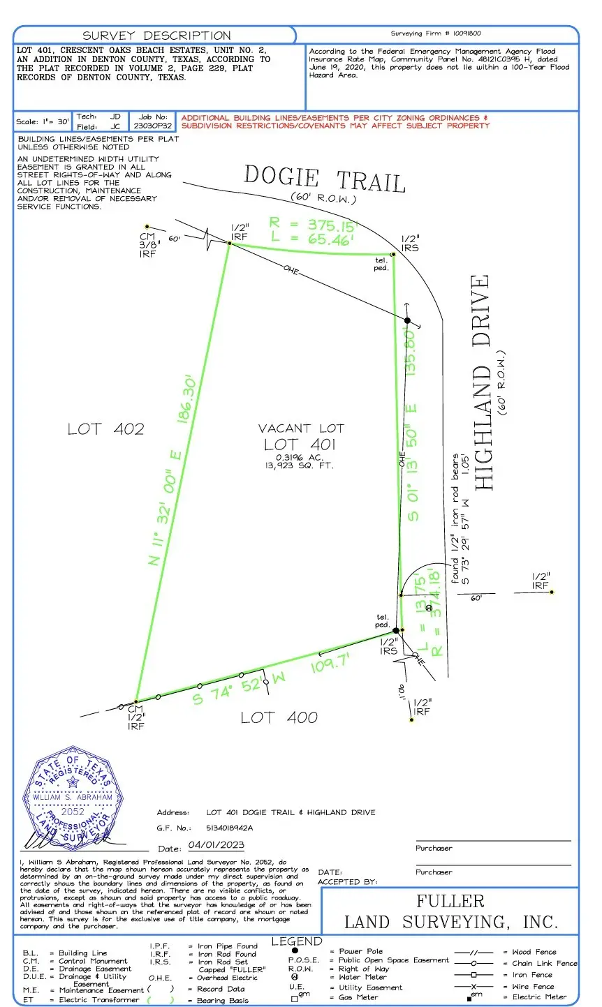 401 Dogie Trl & Highland Dr, Oak Point, TX 75068 - Image #3
