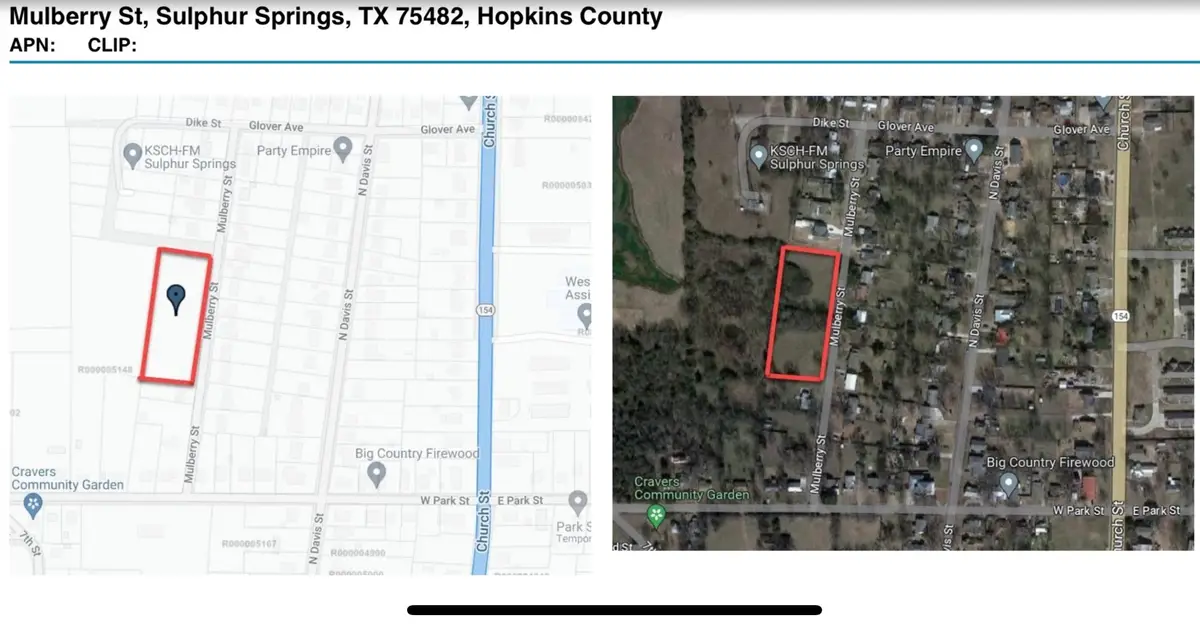 TBD Mulberry Street, Sulphur Springs, TX 75482 - Image #1