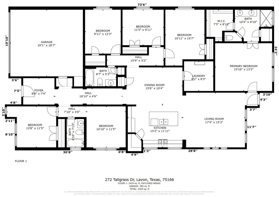 272 Tallgrass Drive, Lavon, TX 75166 - Image #2