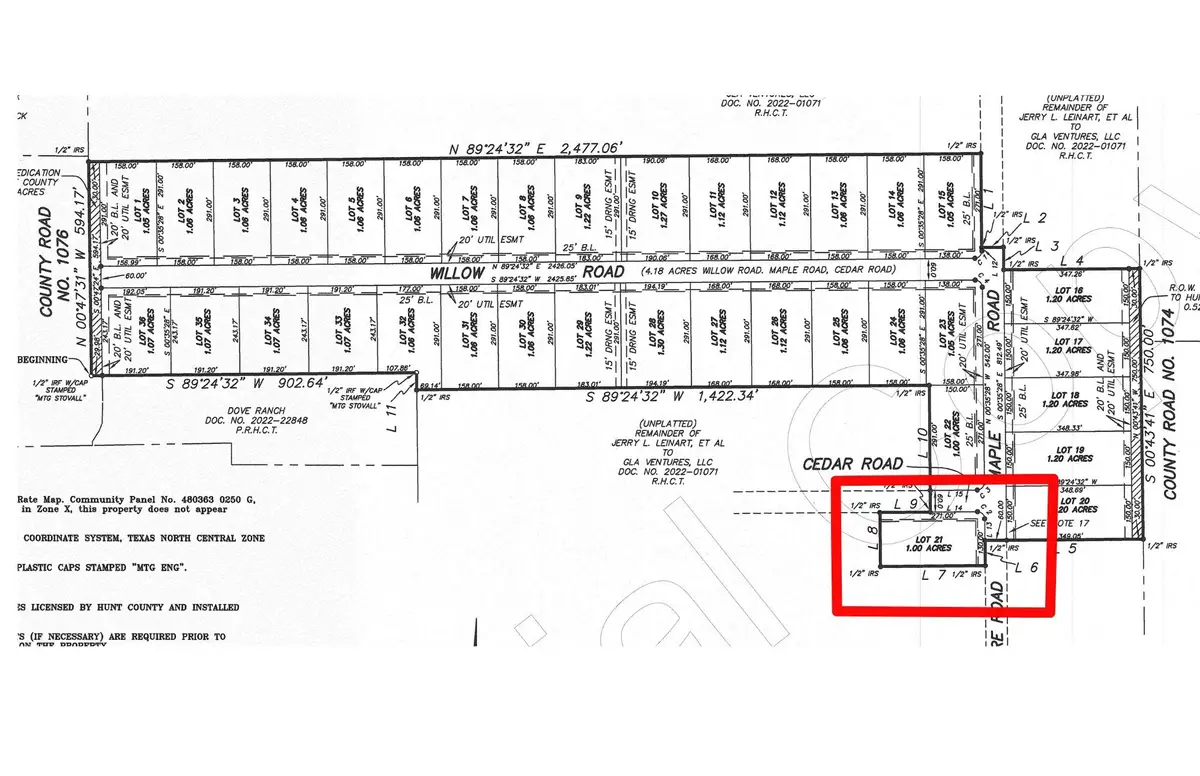 2810 Maple Road, Celeste, TX 75423 - Image #1