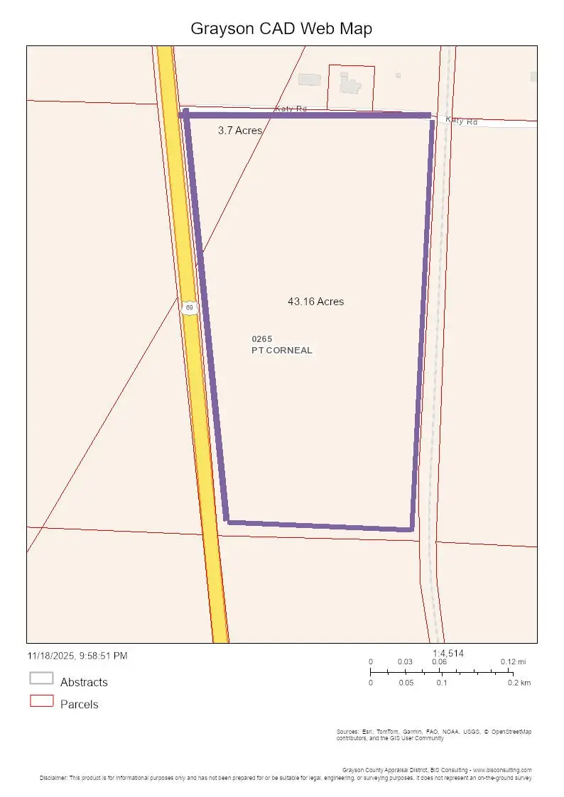 46.86 Acres Us-69, East Grayson, TX 75491 - Image #3