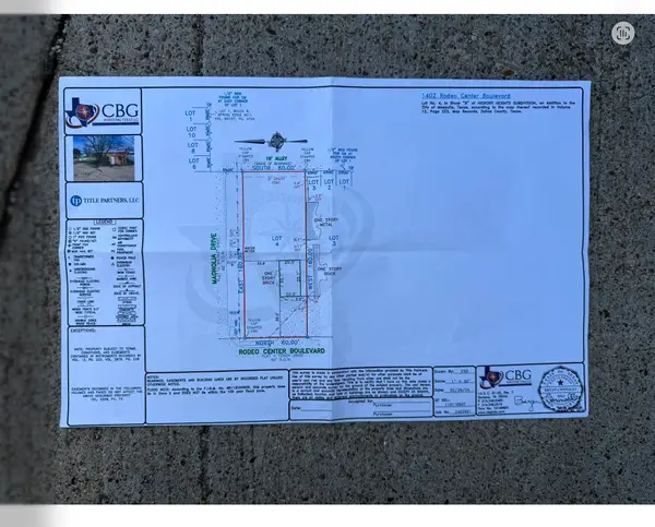 1402 Rodeo Center Boulevard, Mesquite, TX 75149