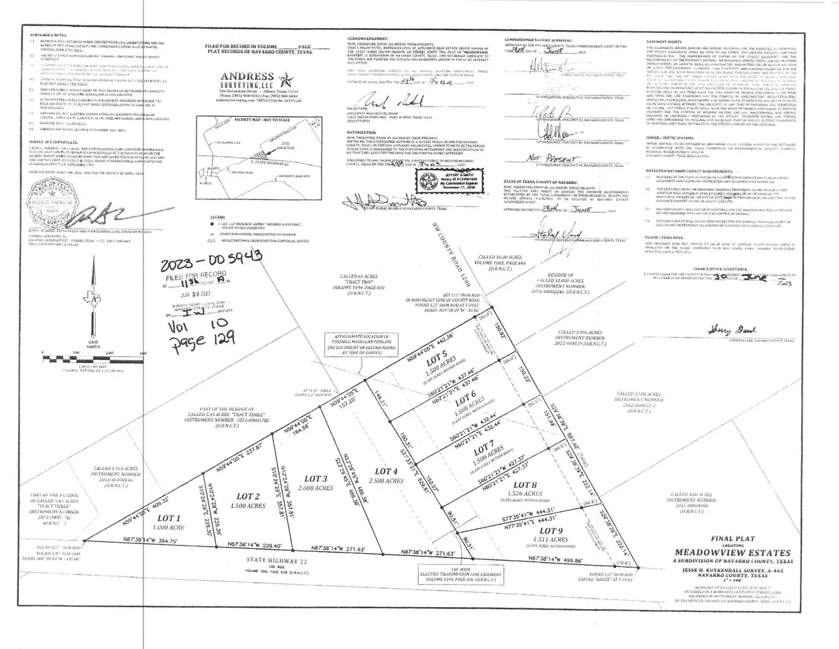 7744 County Road 1200, Barry, TX 75102 - #1