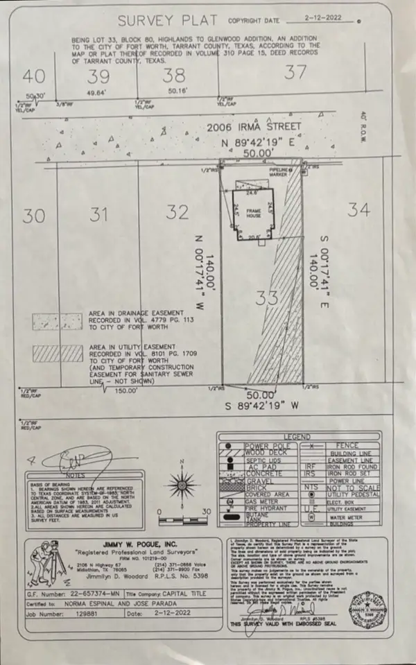 2006 Irma Street, Fort Worth, TX 76104