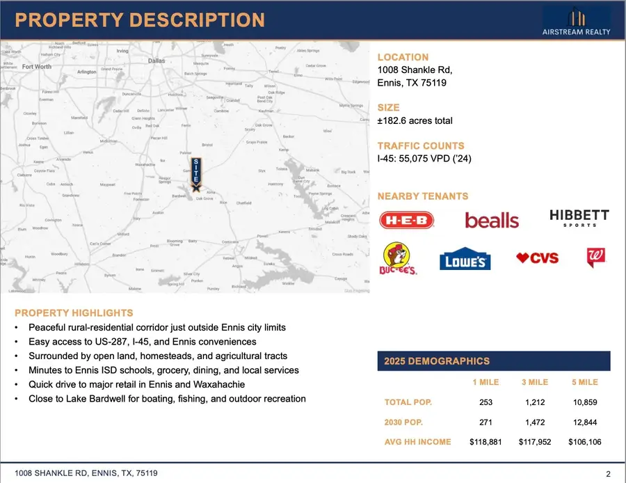 1008 Shankle Road, Ennis, TX 75119 - #2