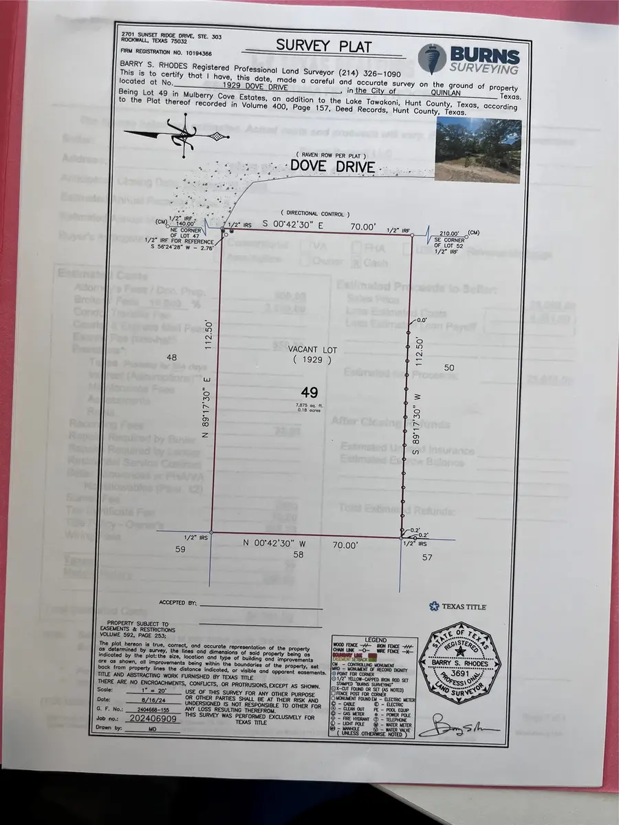 1933 Dove Drive, Quinlan, TX 75474 - #2