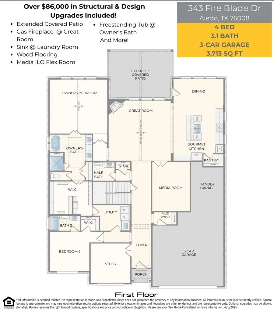 343 Fire Blade Drive, Aledo, TX 76008 - #2