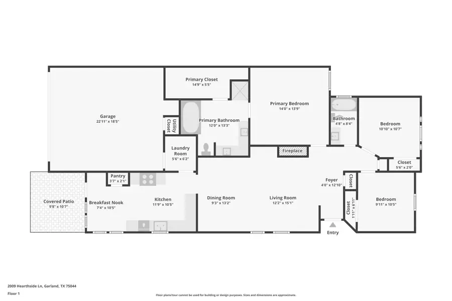 2009 Hearthside Lane, Garland, TX 75044 - #2