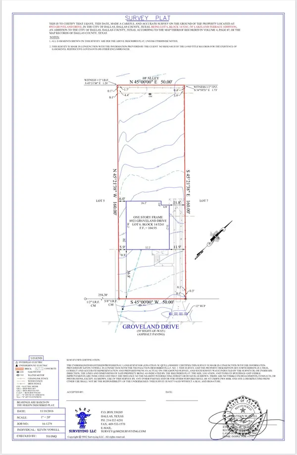 8923 Groveland Drive, Dallas, TX 75218