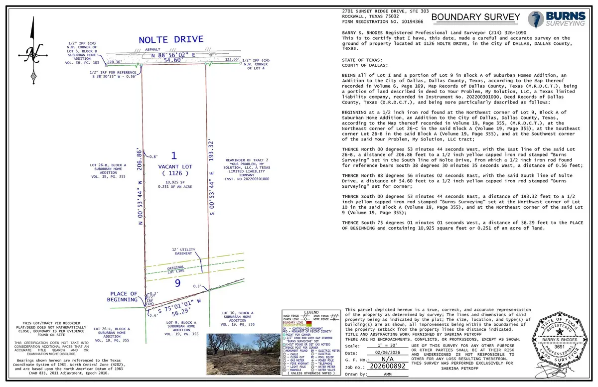 1134 Nolte Drive, Dallas, TX 75208 - #1