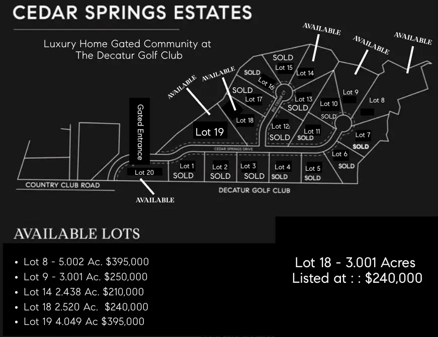 Lot 18 Big Cedar Court, Decatur, TX 76234 - #1