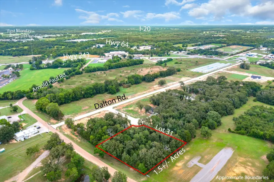 1.5 acres TBD Lot 31 Lakeview Drive, Canton, TX 75103 - #2
