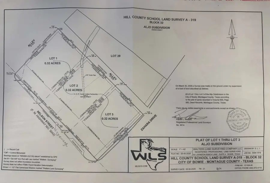 Lot 3 Aljo Nelson Street, Bowie, TX 76230 - #3