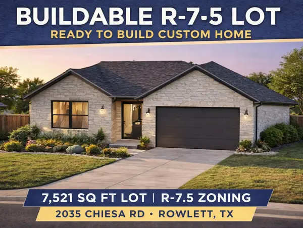 2514 Chiesa Road, Rowlett, TX 75088