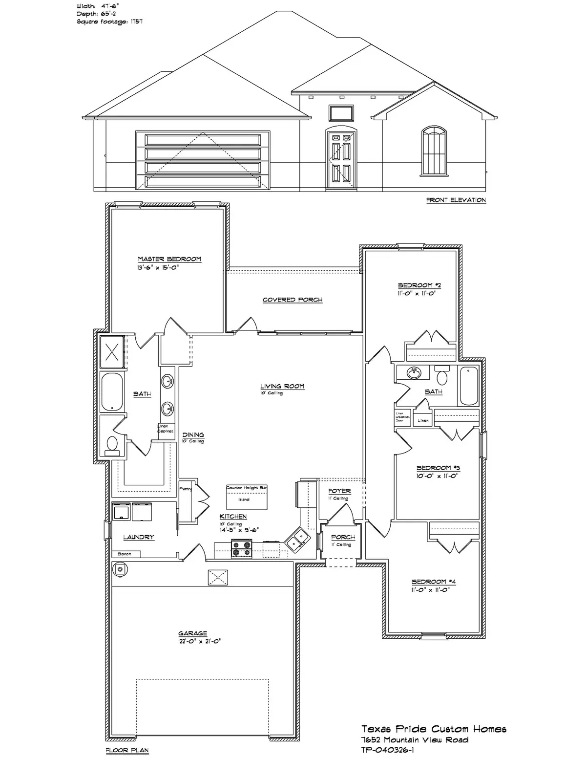 7652 Mountain View Road, Abilene, TX 79602 - #1