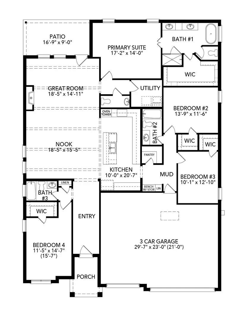 1007 Blue Mist Court, Justin, TX 76247 - #3