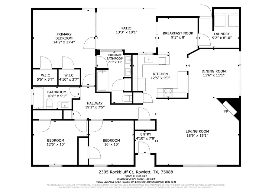 2305 Rockbluff Court, Rowlett, TX 75088 - #3