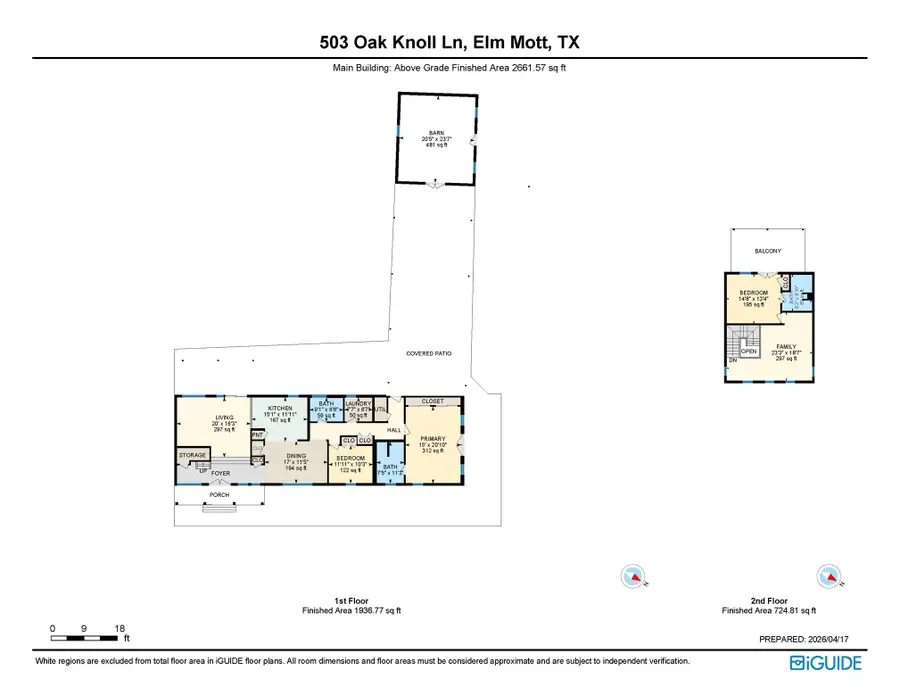 503 Oak Knoll Lane, Elm Mott, TX 76640 - #2